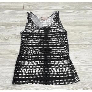 NEW WITH TAGS Philosophy Women's Gray & White Animal Print Tank Top SIZE M $48